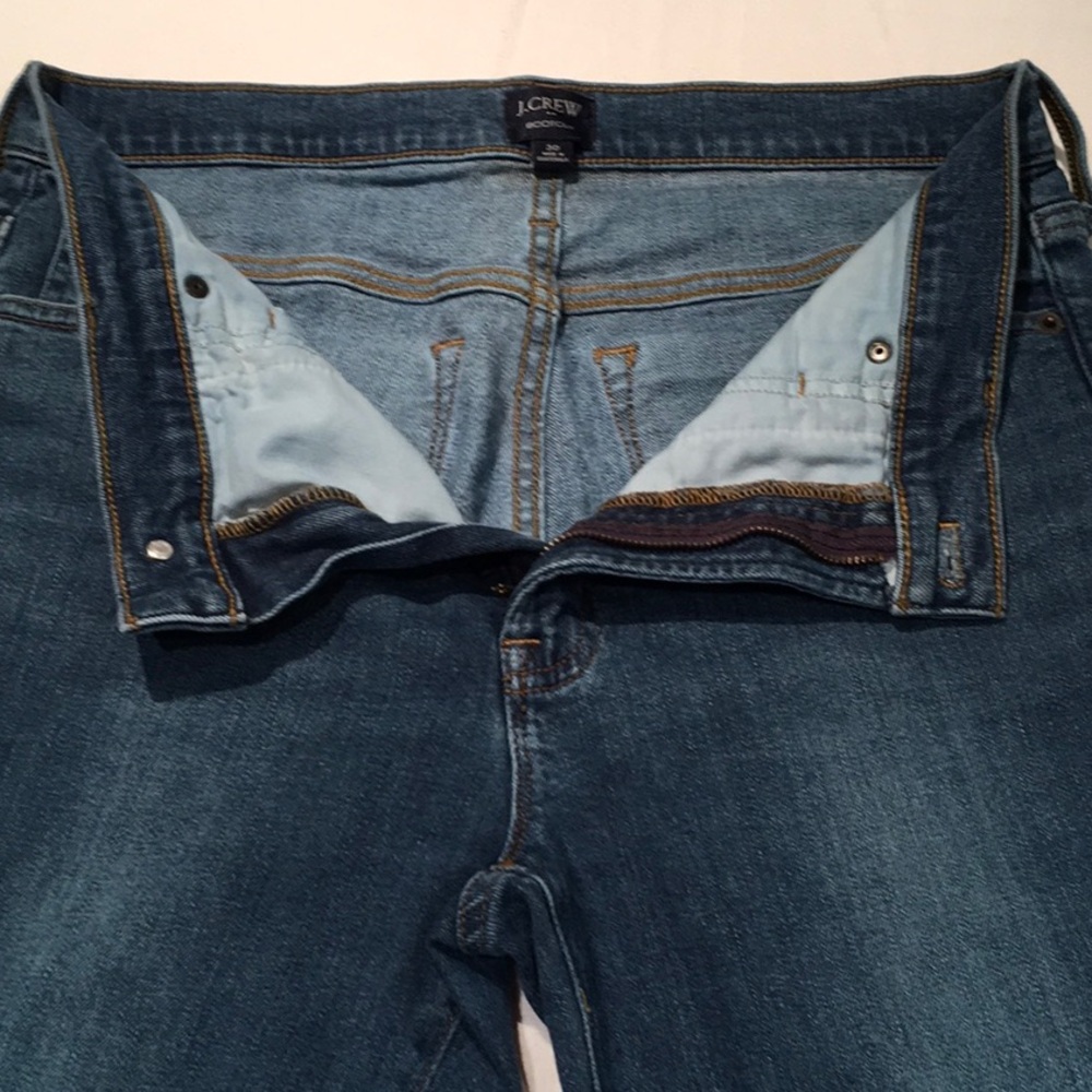 J Crew Boot Cut Jeans Dark Wash - Picture 5 of 8